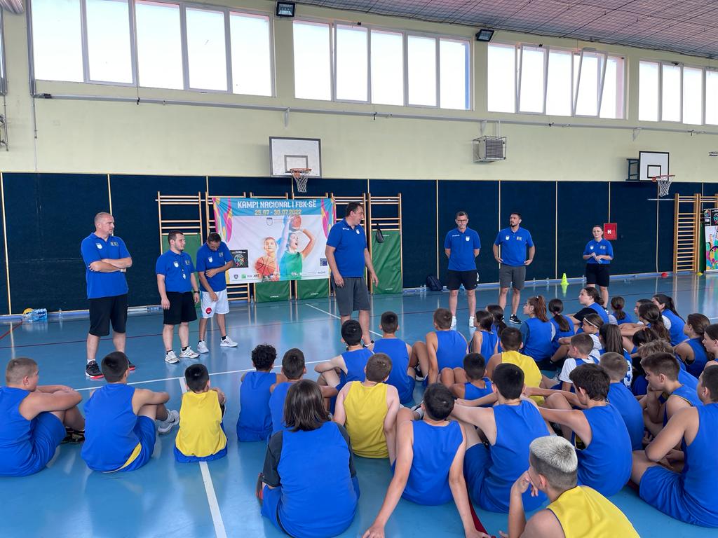 Përfundon Kampi Nacional i Basketbollit